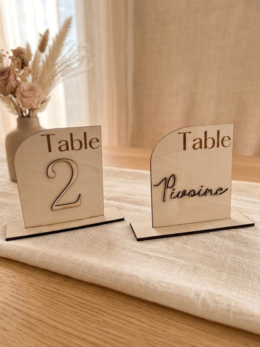Numéro de table