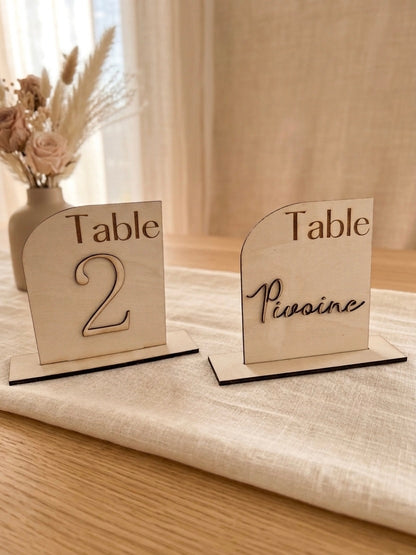 Numéro de table