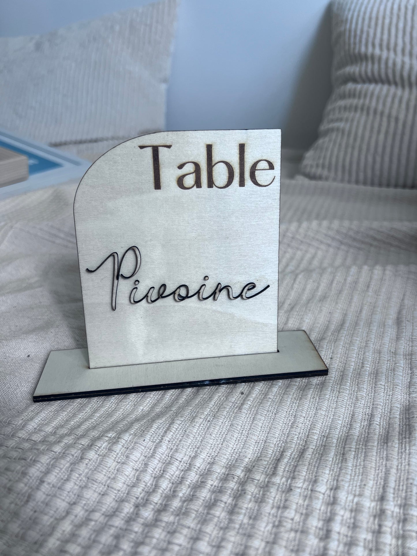 Numéro de table
