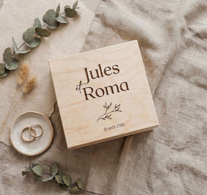 Boîte à souvenirs Mariage