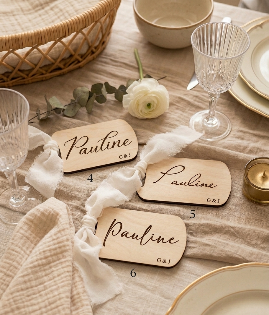 Marque-places Mariage