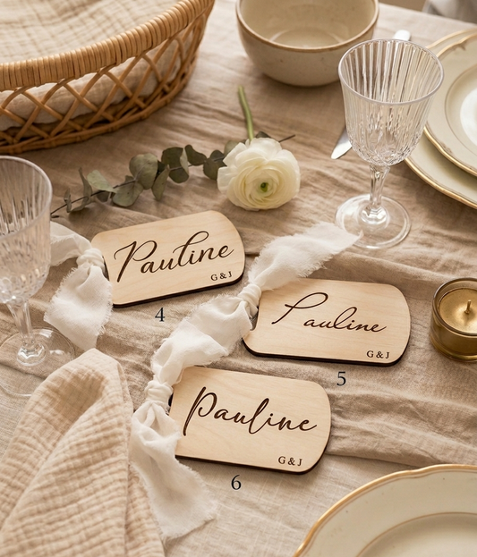 Marque-places Mariage