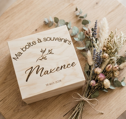 Boîte à souvenirs Naissance