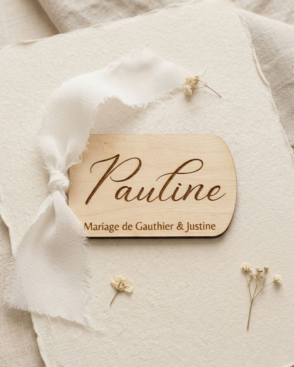 Marque-places Mariage