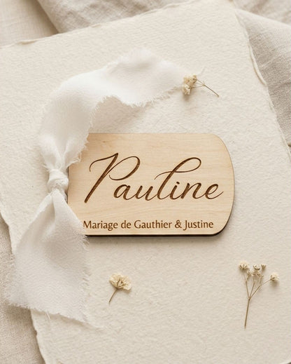 Marque-places Mariage