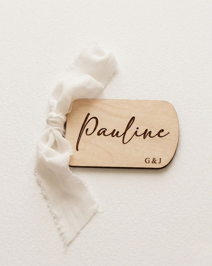 Marque-places Mariage