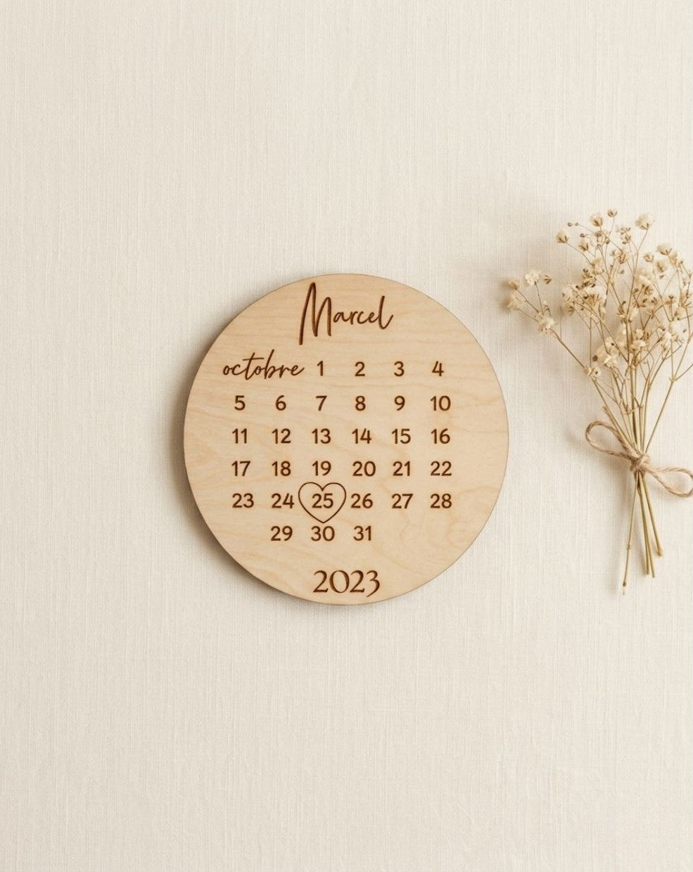 Carte Calendrier