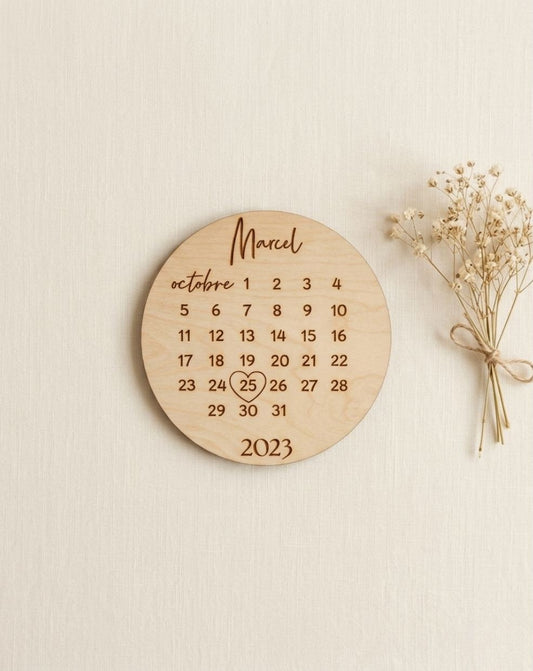 Carte Calendrier