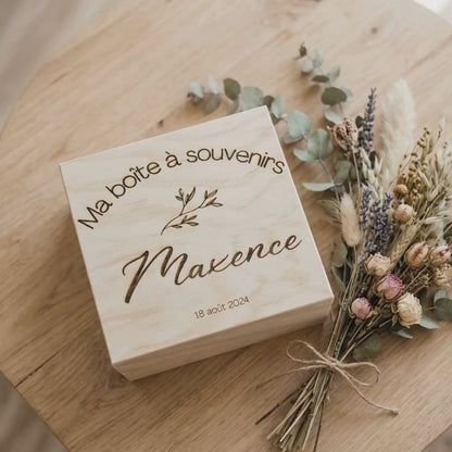 Boîte à souvenirs Naissance